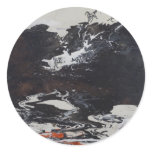 "Horses" Round Stickers