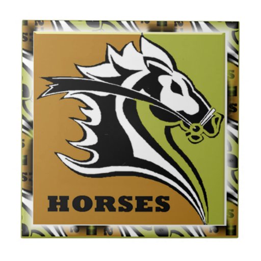 HORSES Tile
