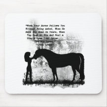 Horses- You Are Loved Mouse Pads