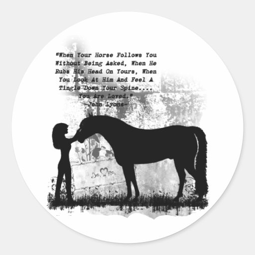 Horses- You Are Loved Sticker