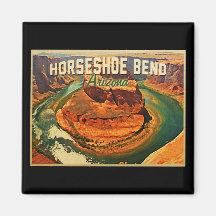 Horseshoe Bend Arizona Magnets
