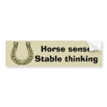 Horseshoe Bumper Sticker bumper stickers