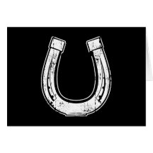 horseshoe card