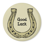 Horseshoe Good Luck Magnet