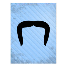 Horseshoe Moustache Post Cards
