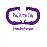 Horseshoes Play/Clay Spaghetti Top (Fitted) t-shirts