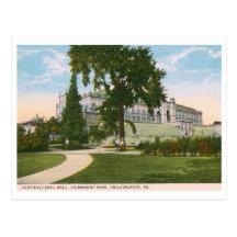 Horticultural Hall, Fairmount Park, Philadelphia V Post Card