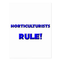 Horticulturists Rule! Postcard