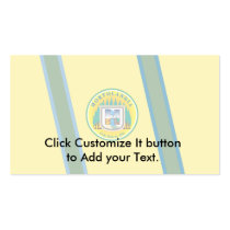 Hortolandia Saopaulo Brasil, Brazil flag Business Card Template