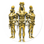 Horus Round Stickers