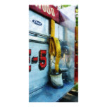 Hose in Bucket on Fire Truck photo cards