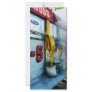 Hose in Bucket on Fire Truck Full Color Rack Card