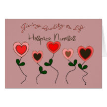 Hospice Nurse Gifts Greeting Card