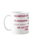 Hospital coffee cup mugs