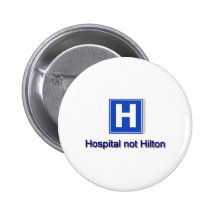 Hospital Pinback Buttons