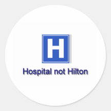 Hospital Sticker