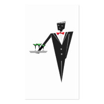 Hospitality staff business card