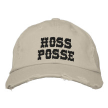HOSS POSSE rag hat Baseball Cap