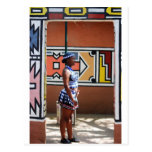 Hostess At Lesedi Postcard