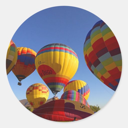 Hot Air Ballons Sticker