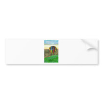 Hot Air Balloon Bumper Sticker