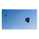 Hot air balloon business card templates