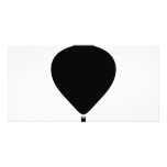 hot-air balloon icon photo cards