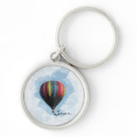 Hot Air Balloon Keychain