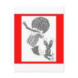 hot air balloon postcards