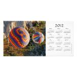 Hot air balloons 2012 Calendar Photo Card photo cards