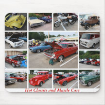 Hot American Classics and Muscle Cars 7 Mouse Pads