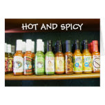 "HOT AND SPICY" YOU SPICE UP MY LIFE! CARD