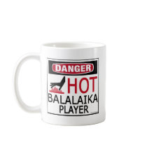 Hot Balalaika Player Mugs