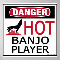 Hot Banjo Player