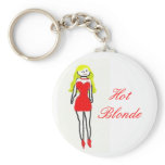 Hot Blonde keychains