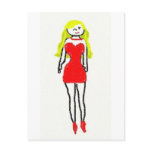 Hot Blonde postcards