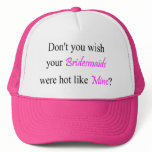 Hot Bridesmaids Mesh Hats