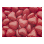Hot Candy Hearts Post Card