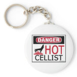 Hot Cellist keychains