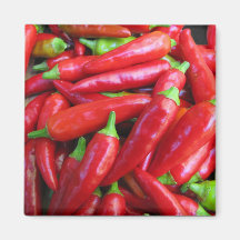 Hot Chilli Peppers Fridge Magnet