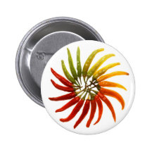 Hot Chilli Peppers Pinback Button