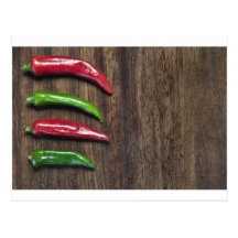 Hot Chilli Peppers Post Card