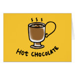 Hot chocolate cards
