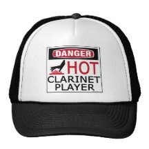 Hot Clarinet Player Hat