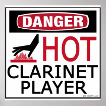 Hot Clarinet Player