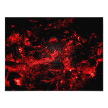 Hot Coals Photographic Print