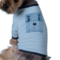 Hot & Cold Water, Bath time, Running Faucets Doggie Shirt