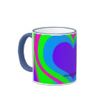 HOT COLORED HEARTS MUGS