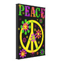 Hot Colours Peace Canvas Print canvas prints