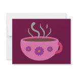 Hot Cup of Coffee invitations